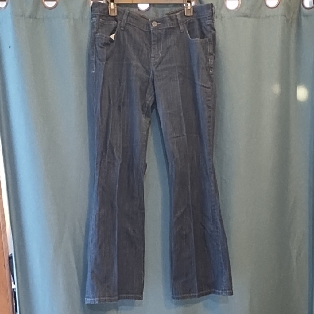 Diva Denim with Gold Stitching